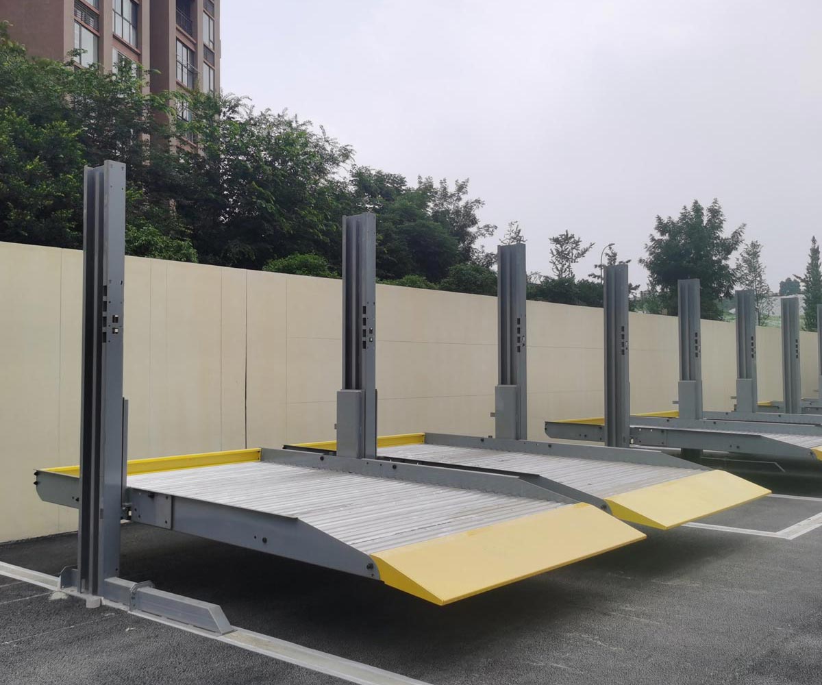 云南兩層升降橫移機械停車位廠家