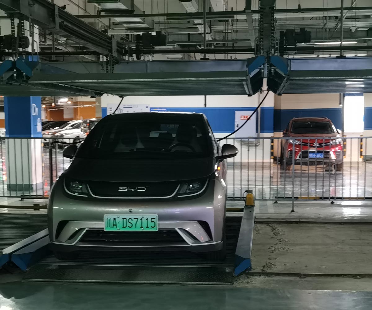 平塘梳齒交換升降橫移停車(chē)庫(kù)