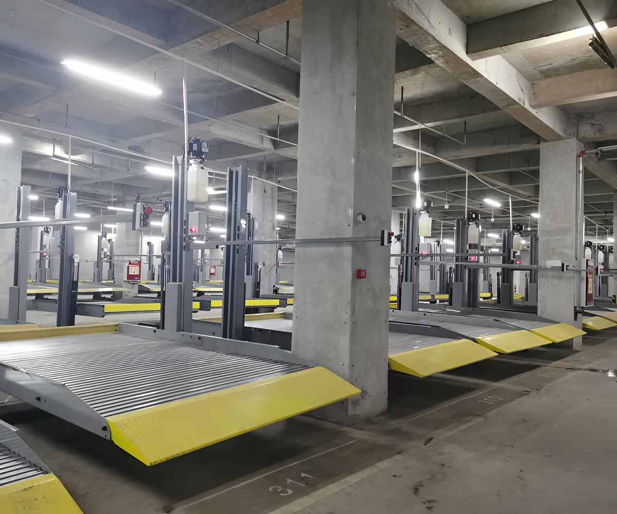 立體車庫租賃兩柱停車設備租賃價格解析